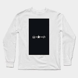 Coffee code Long Sleeve T-Shirt